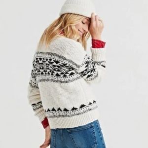 Lucky Brand fair isle sweater
